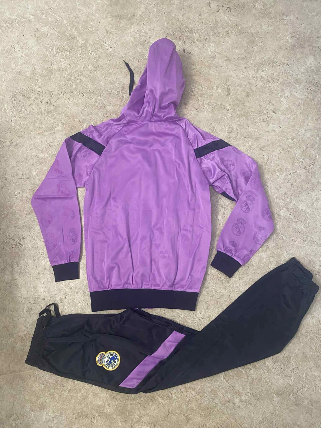 Lila Real Madrid träningsjacka Adidas - 1