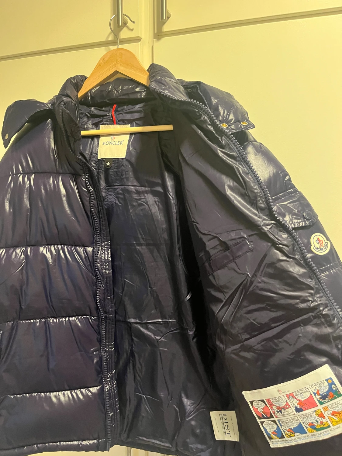 Mörkblå Moncler Maya - 1