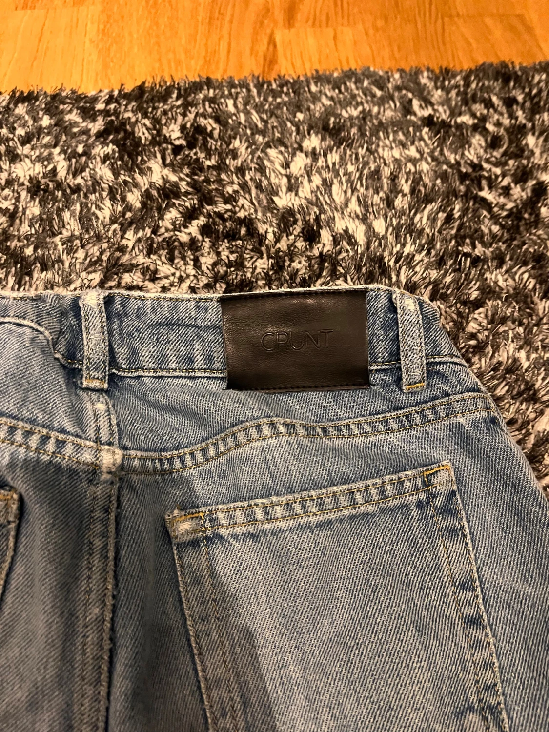 Blå raka jeans från Grunt - 2