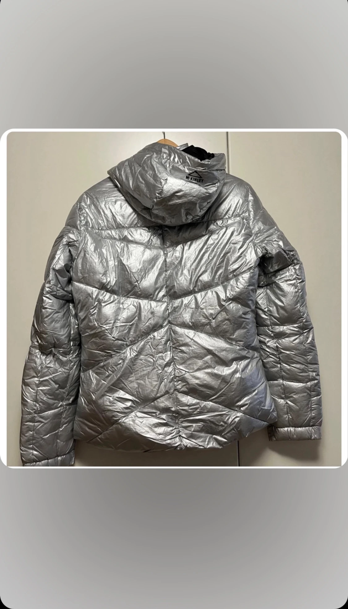 Silvrig pufferjacka från McKinley - 2