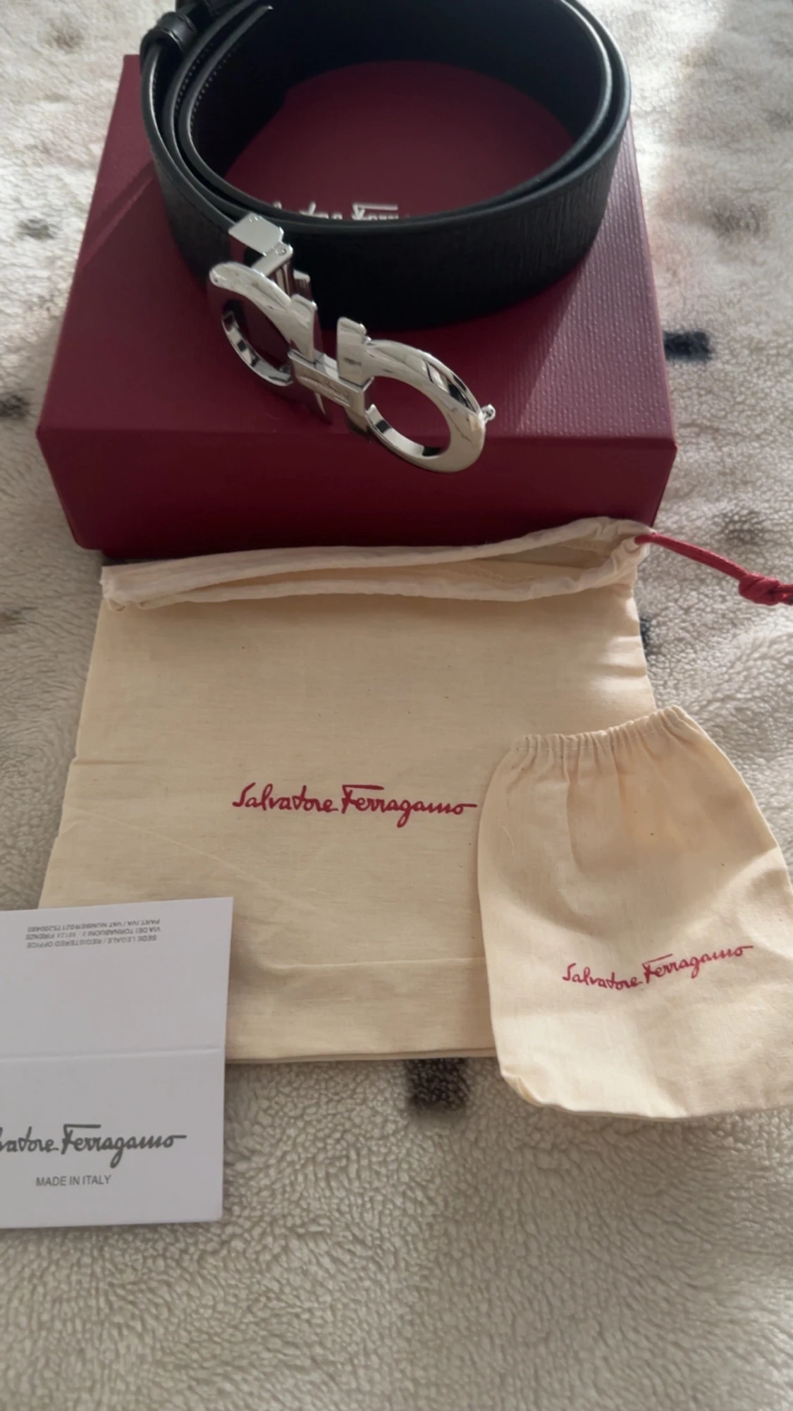 Svart bälte från Salvatore Ferragamo - 4