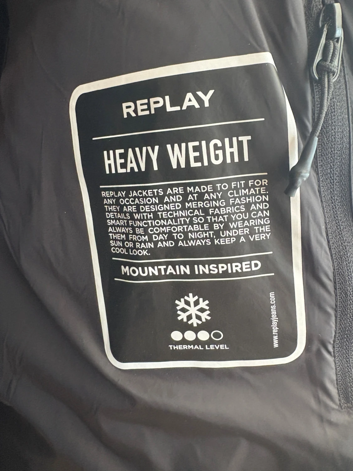 Svart pufferjacka från Replay - 3