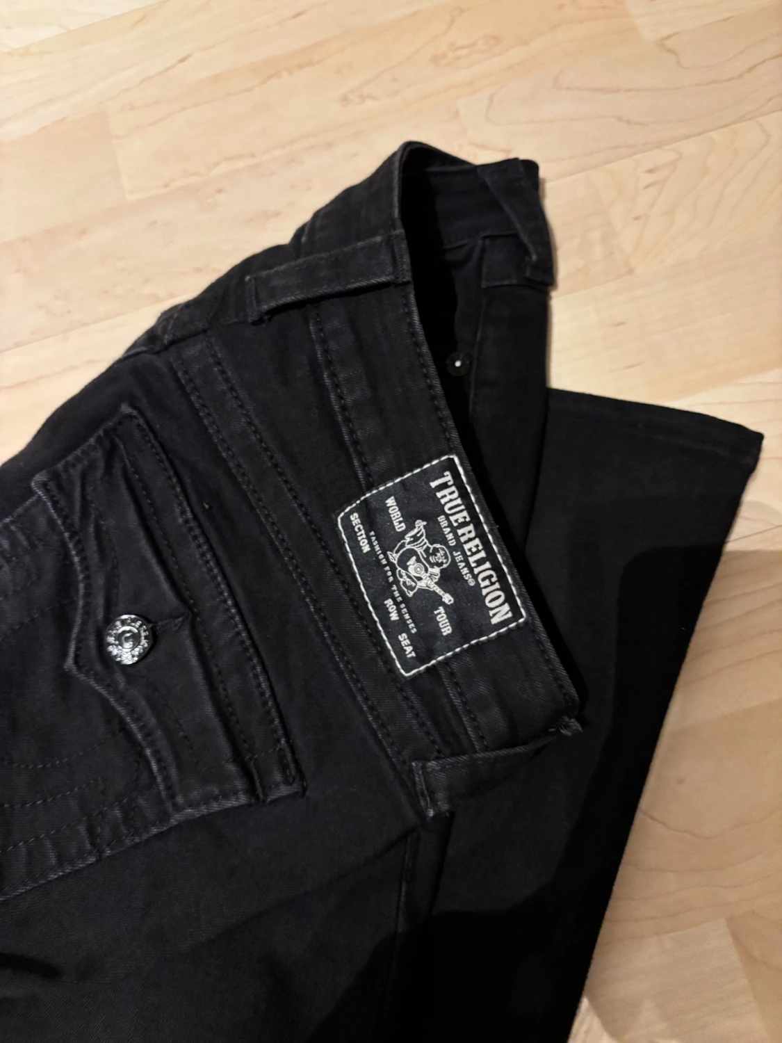 Svarta True Religion bootcut jeans - 3