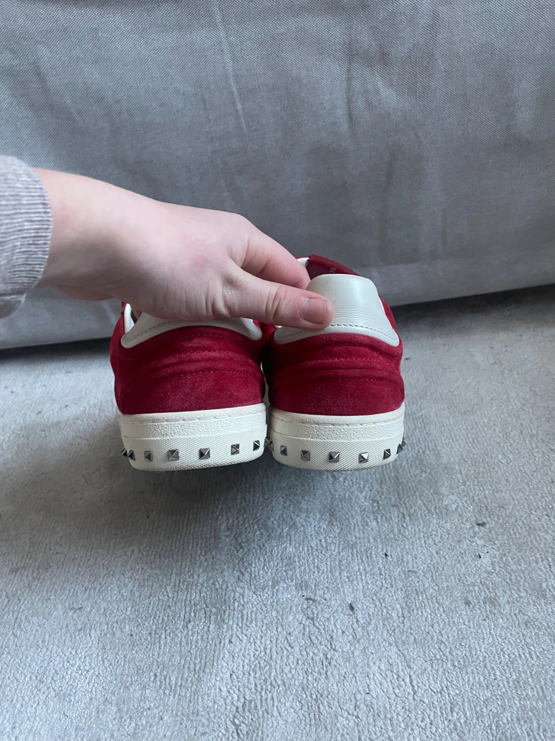 Valentino Garavani röda sneakers - 3