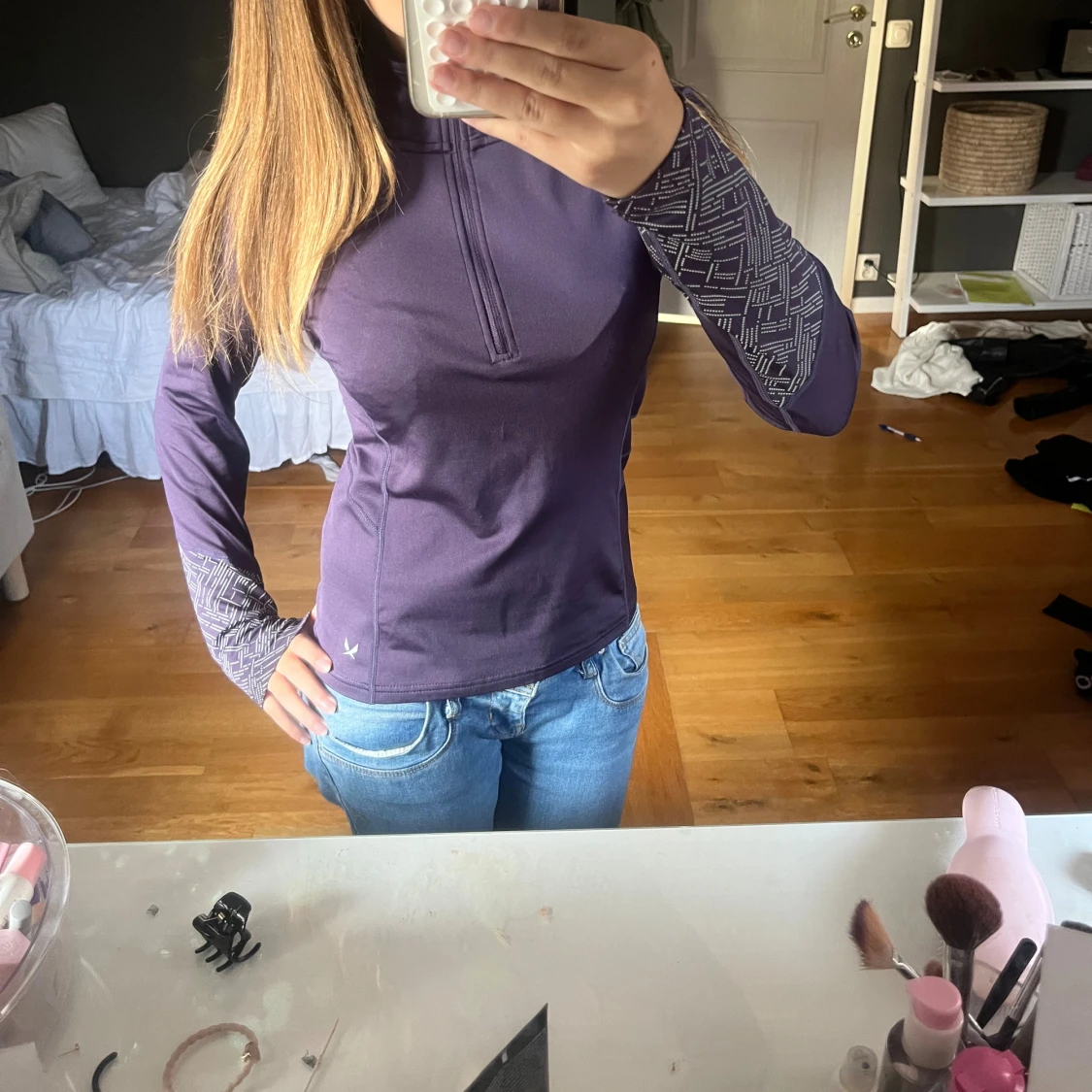 Lila träningströja från SOC