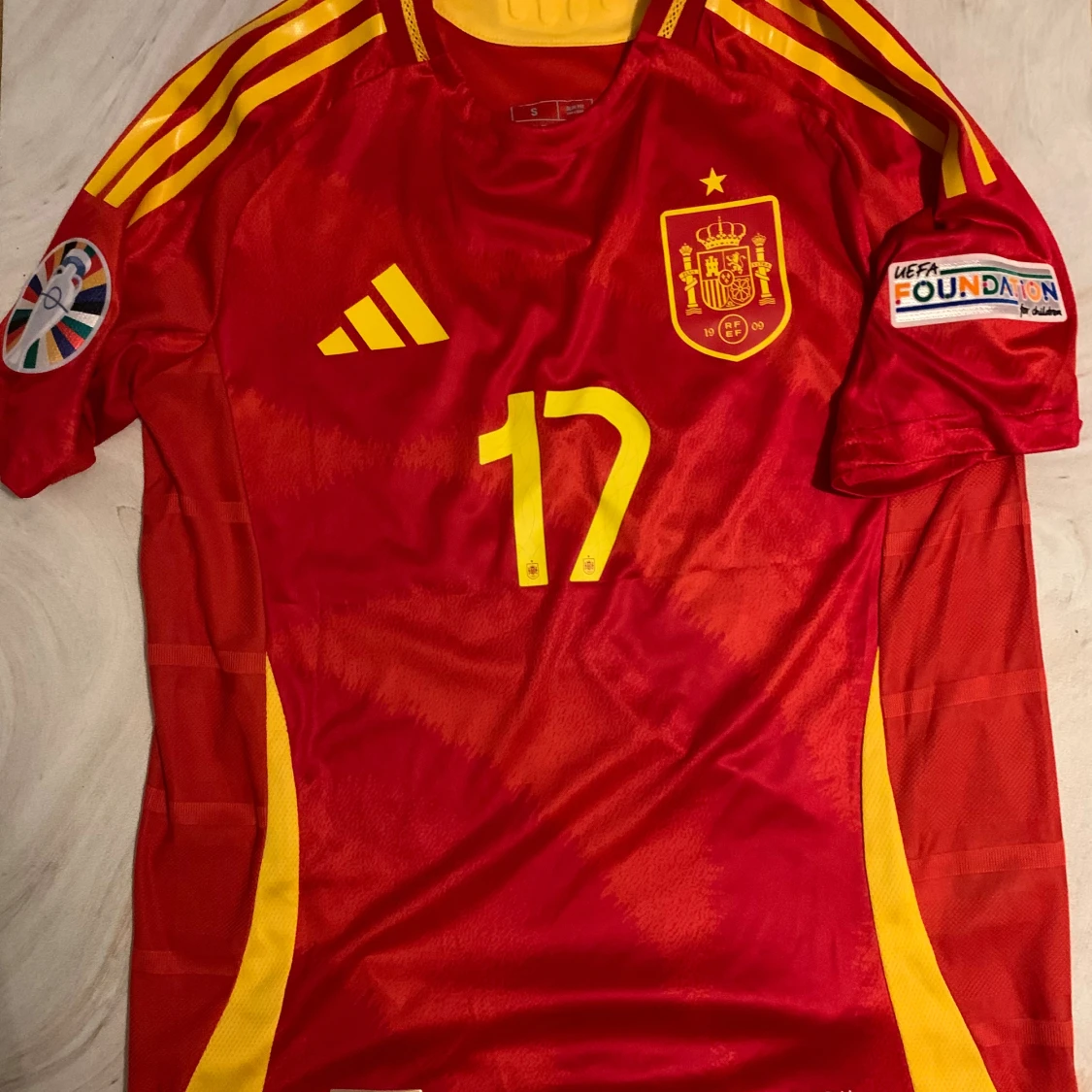 Spansk landslagströja Williams Jr #17