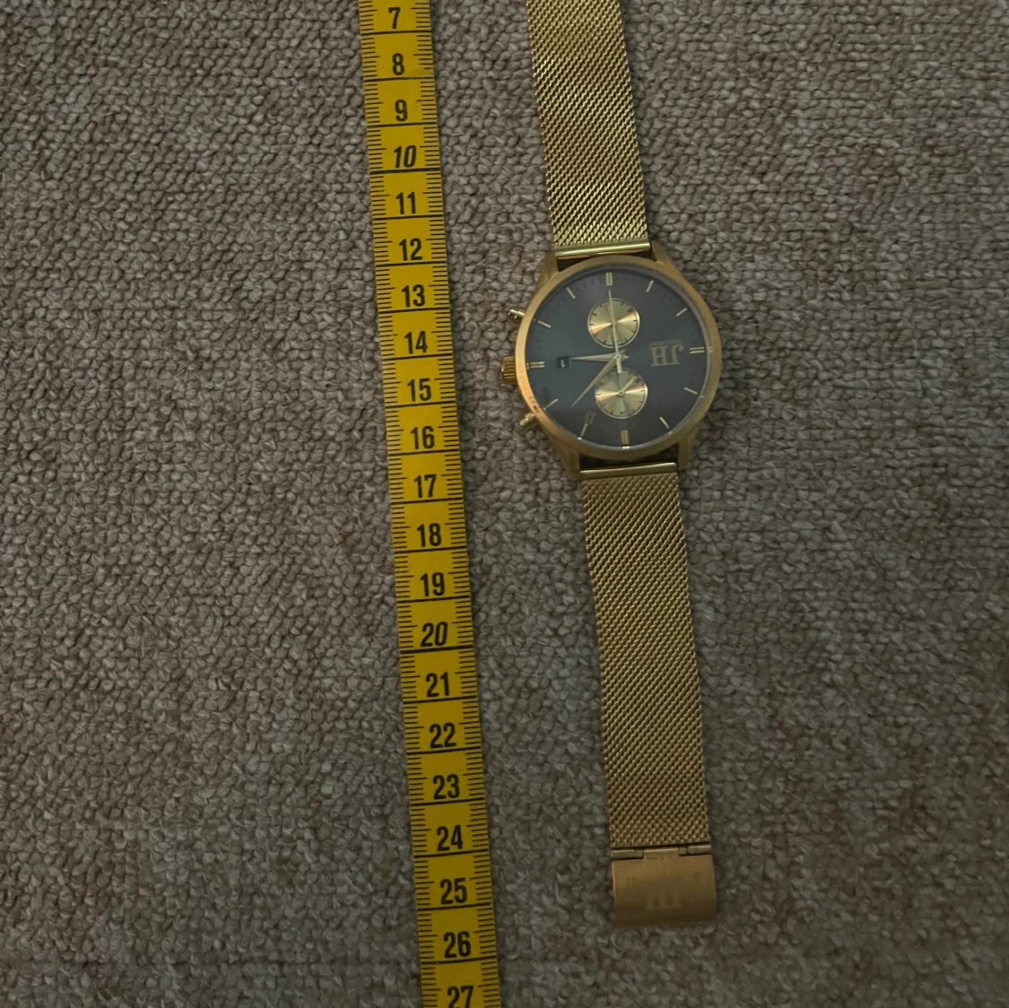 Jernhest guldig meshklocka - 3