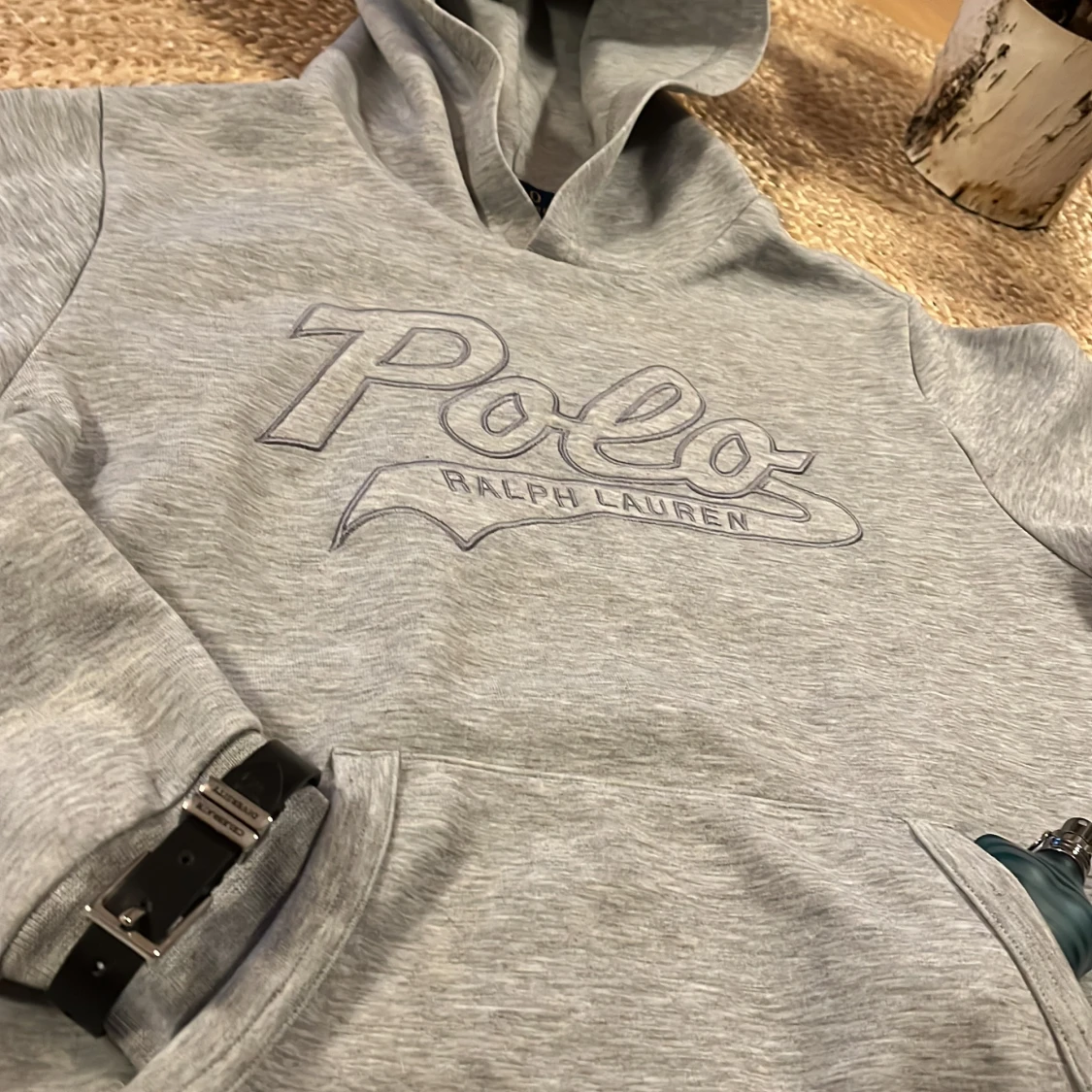 Grå hoodie från Polo Ralph Lauren - 2