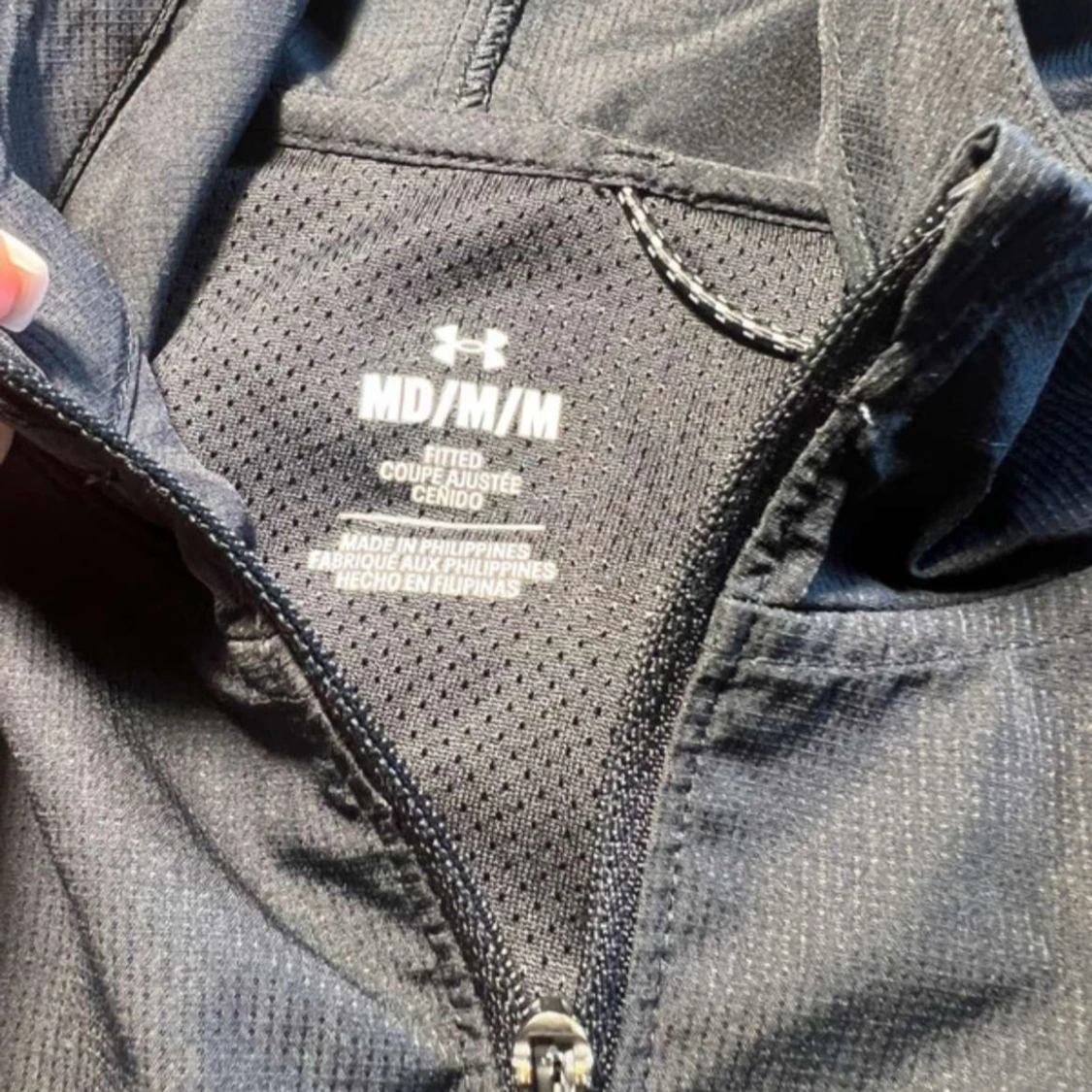 Svart vindjacka från Under Armour - 2