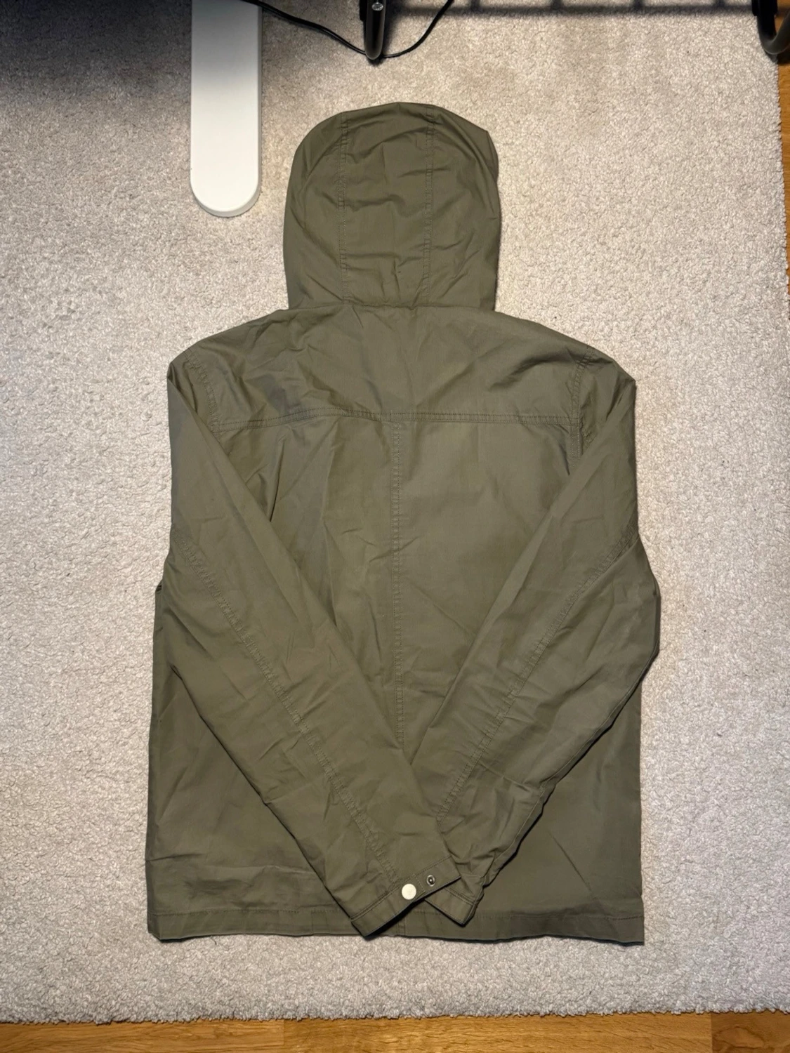 Pier One grön jacka med huva - 3