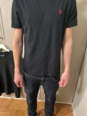 Blå t-shirt från Ralph Lauren - Blå t-shirt från Ralph lauren.                                        Mycket bra skick.                                                               Storlek M.                                                                           Nypris= 999     Vårt pris=299