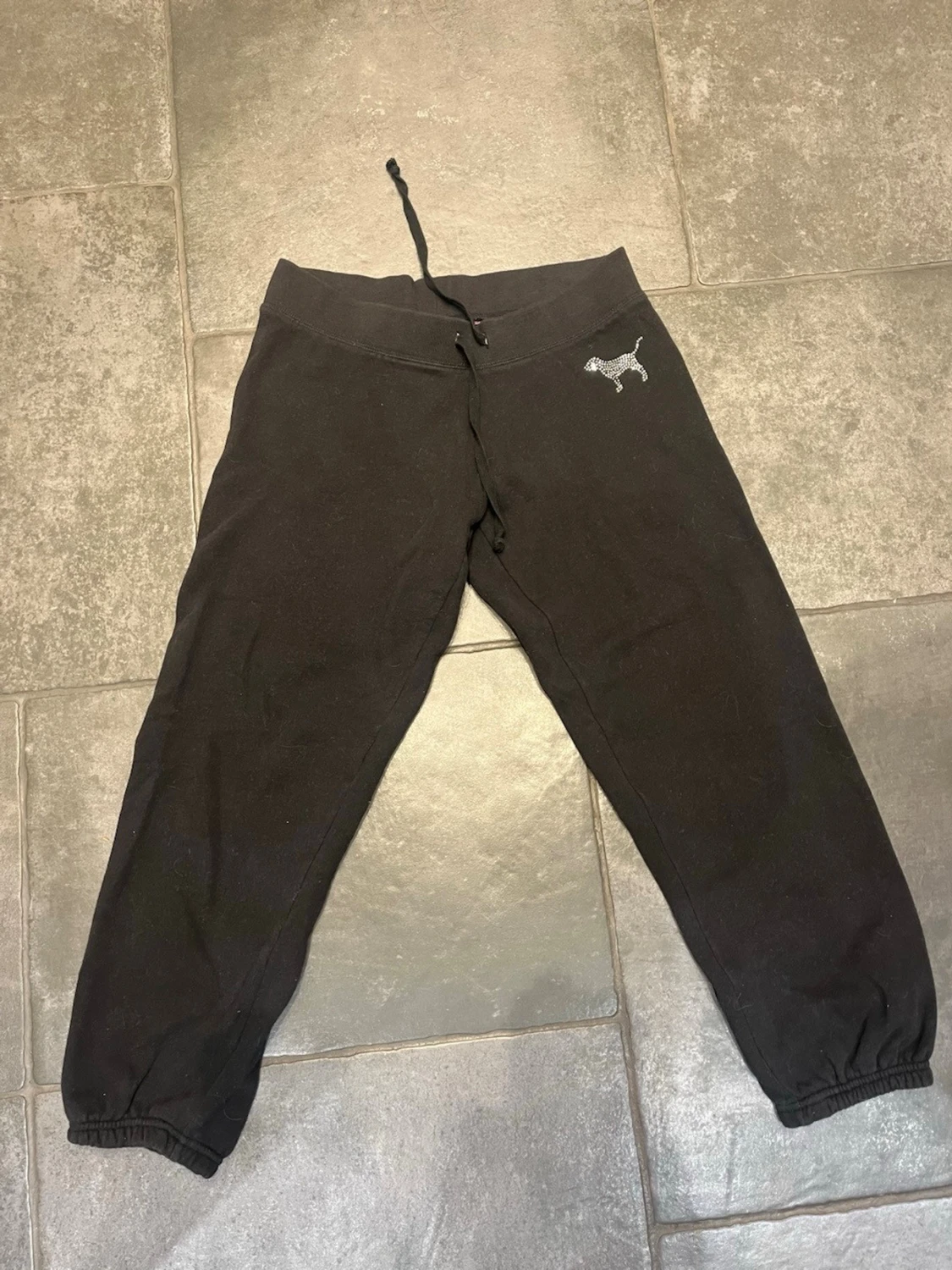 Svarta mjukisbyxor från PINK XS - 2