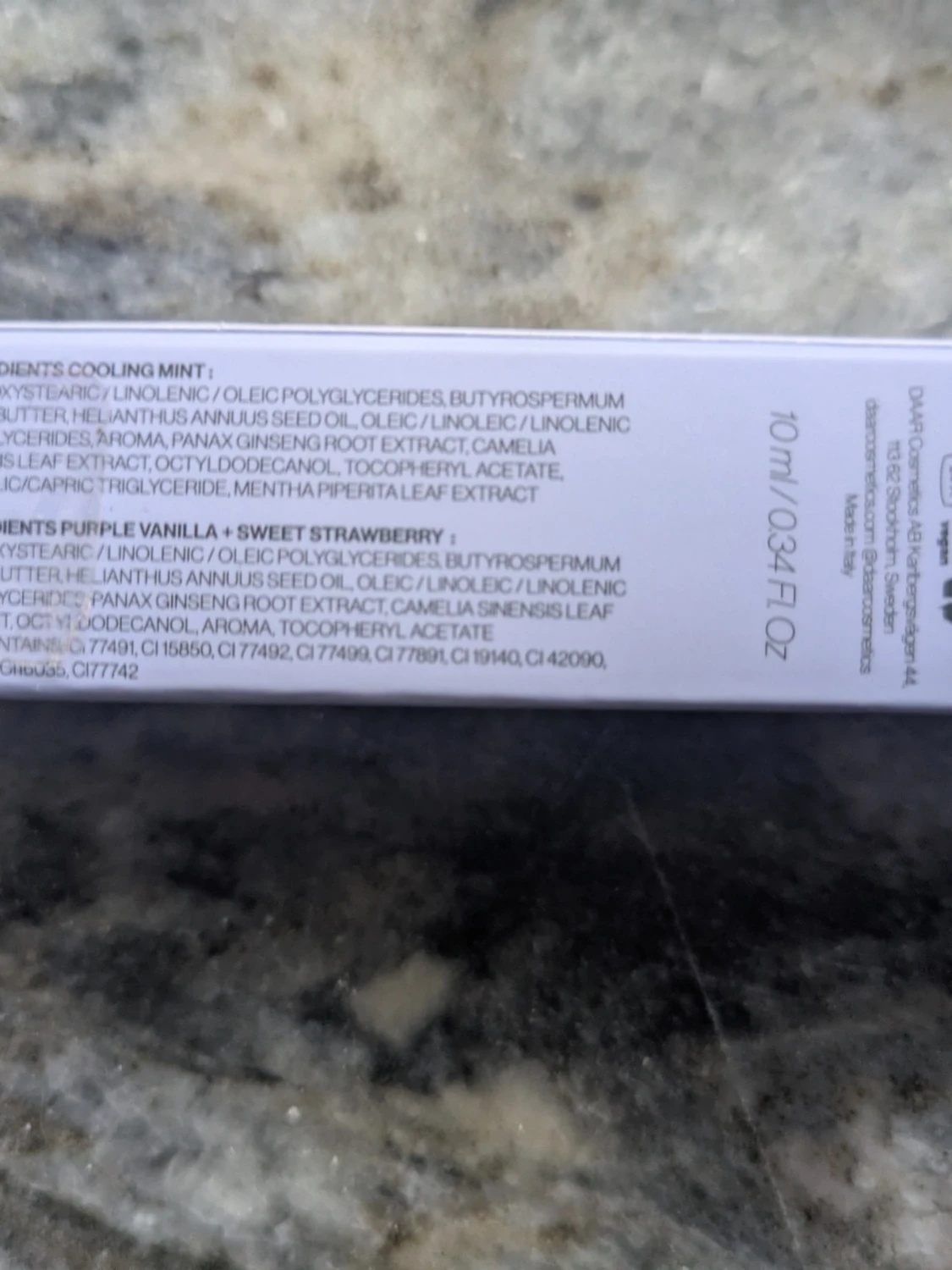 DAAR Purple Vanilla Lip Balm - 3