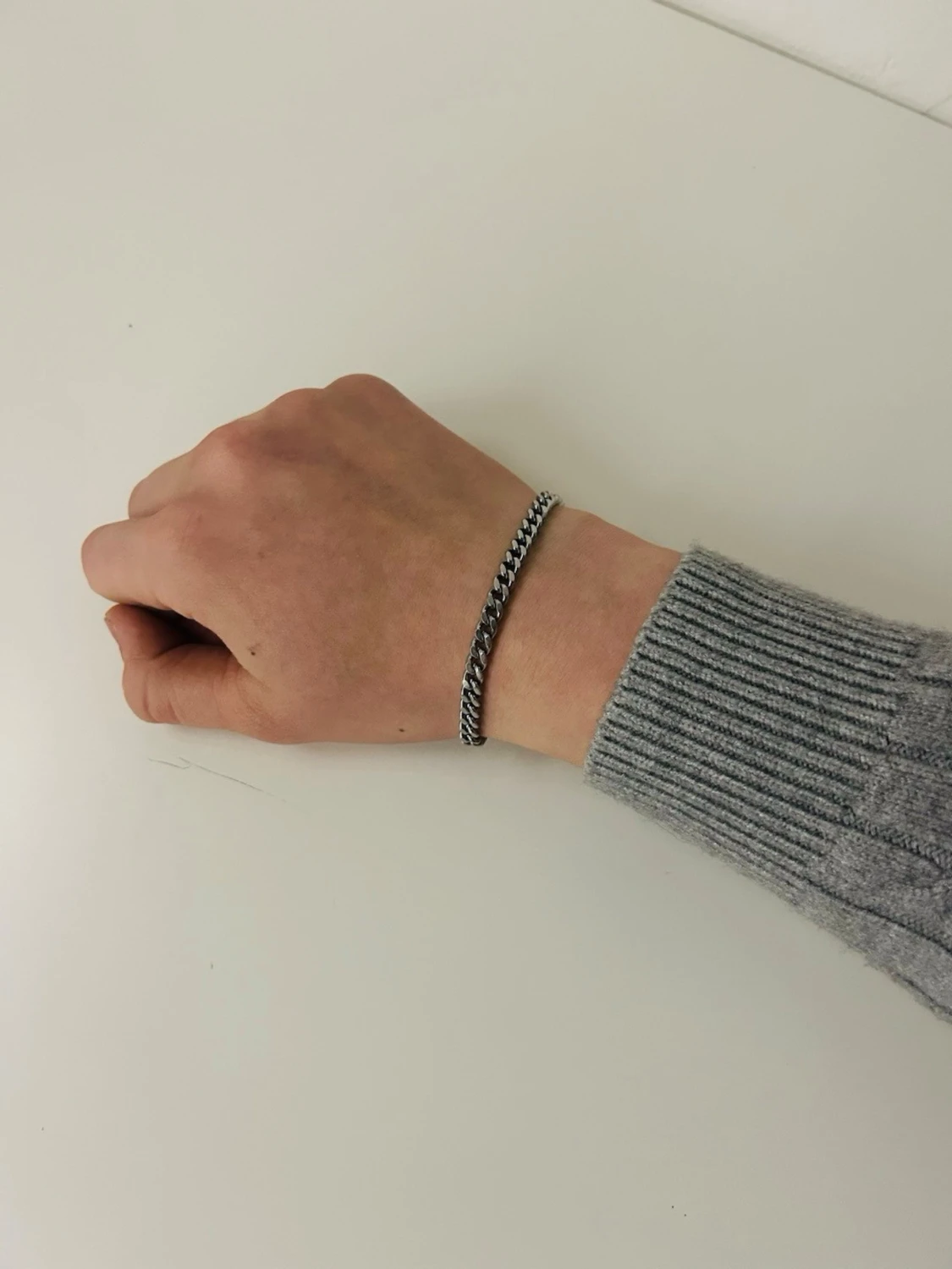 Silver armband