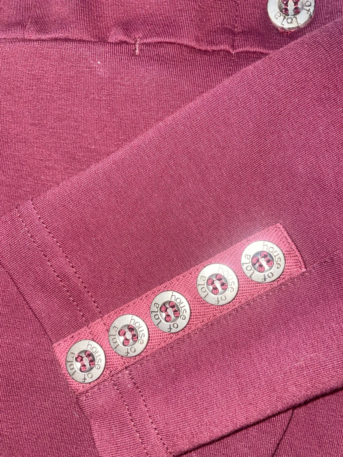 Vinröd kavaj från House of Lola - 6