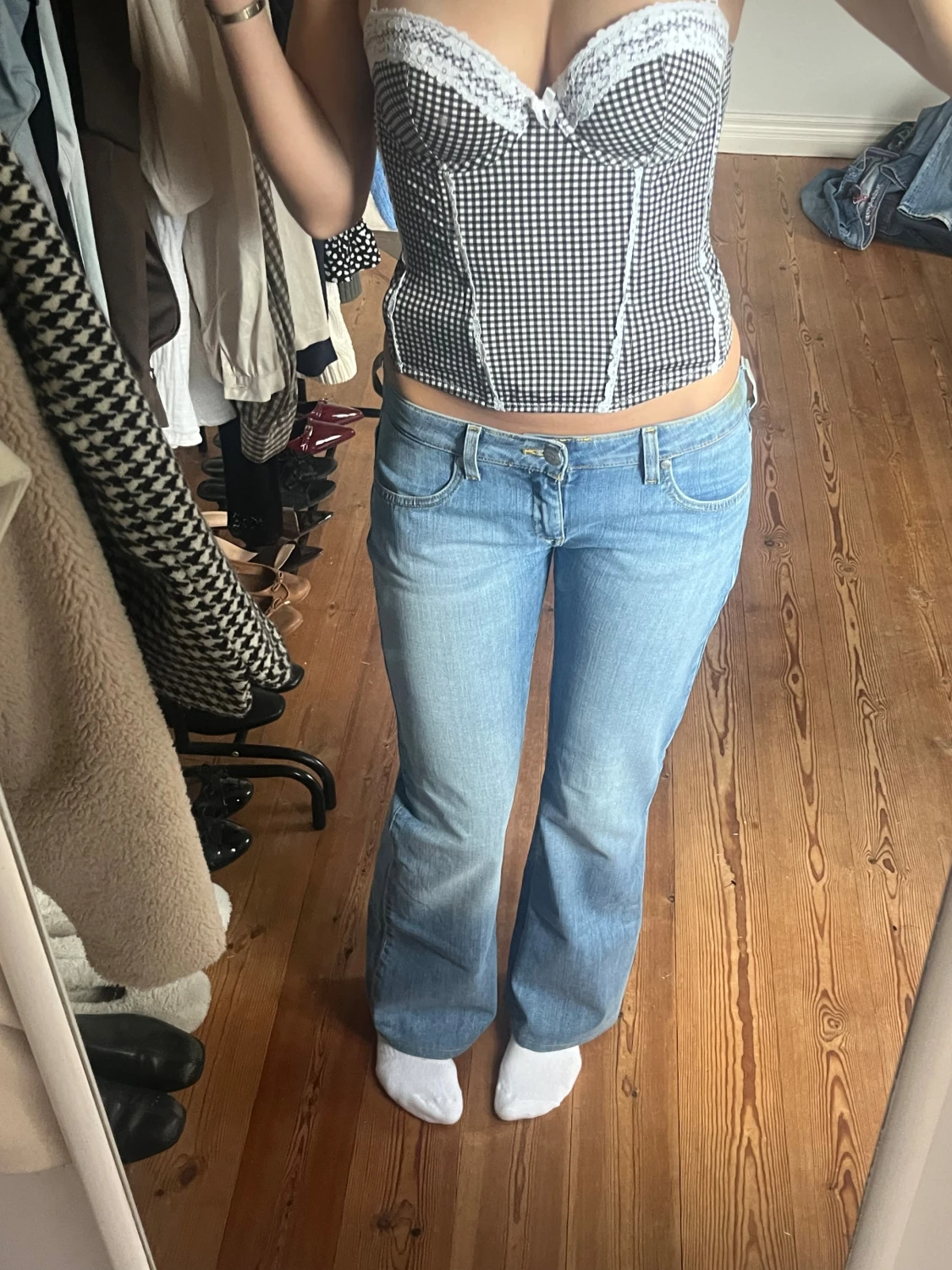 Lågmidjade vintage jeans  - 2