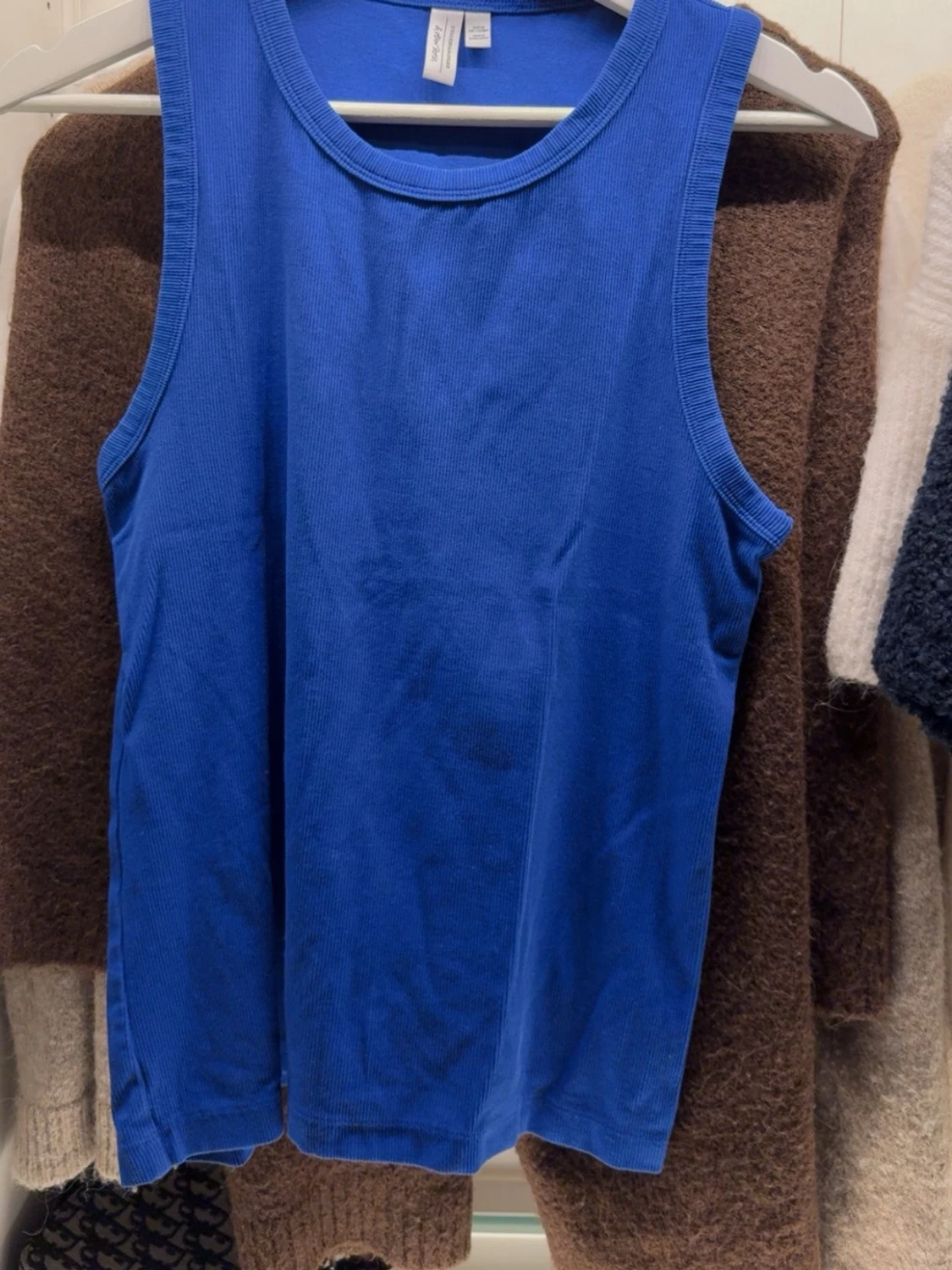 Blå linnetopp från & Other Stories