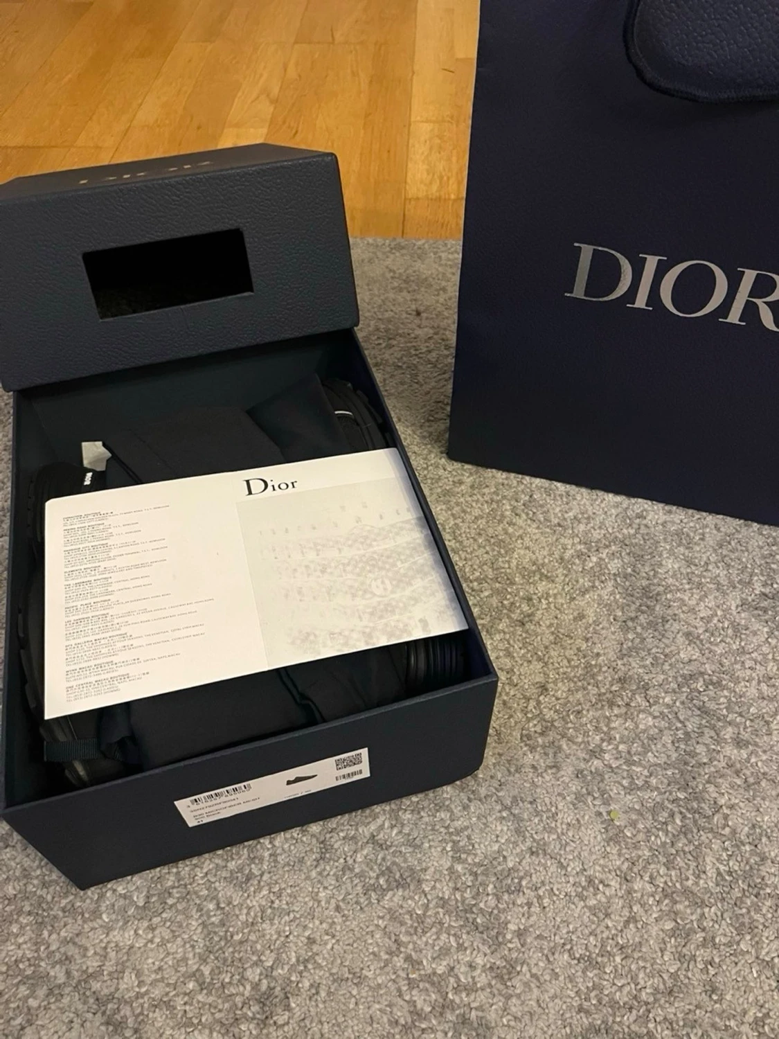 Svarta Dior B30 sneakers - 3