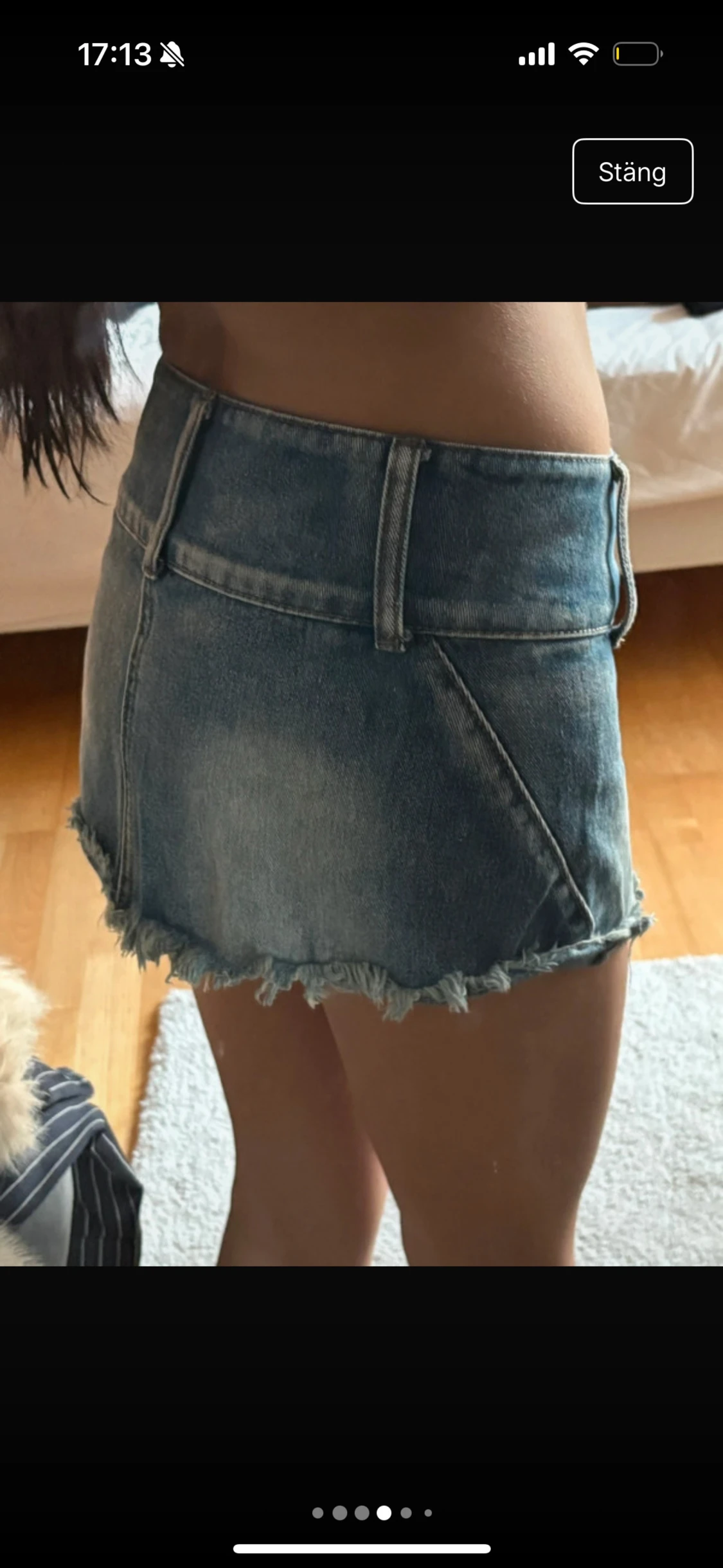 Mini jeans skirt- shein - 3