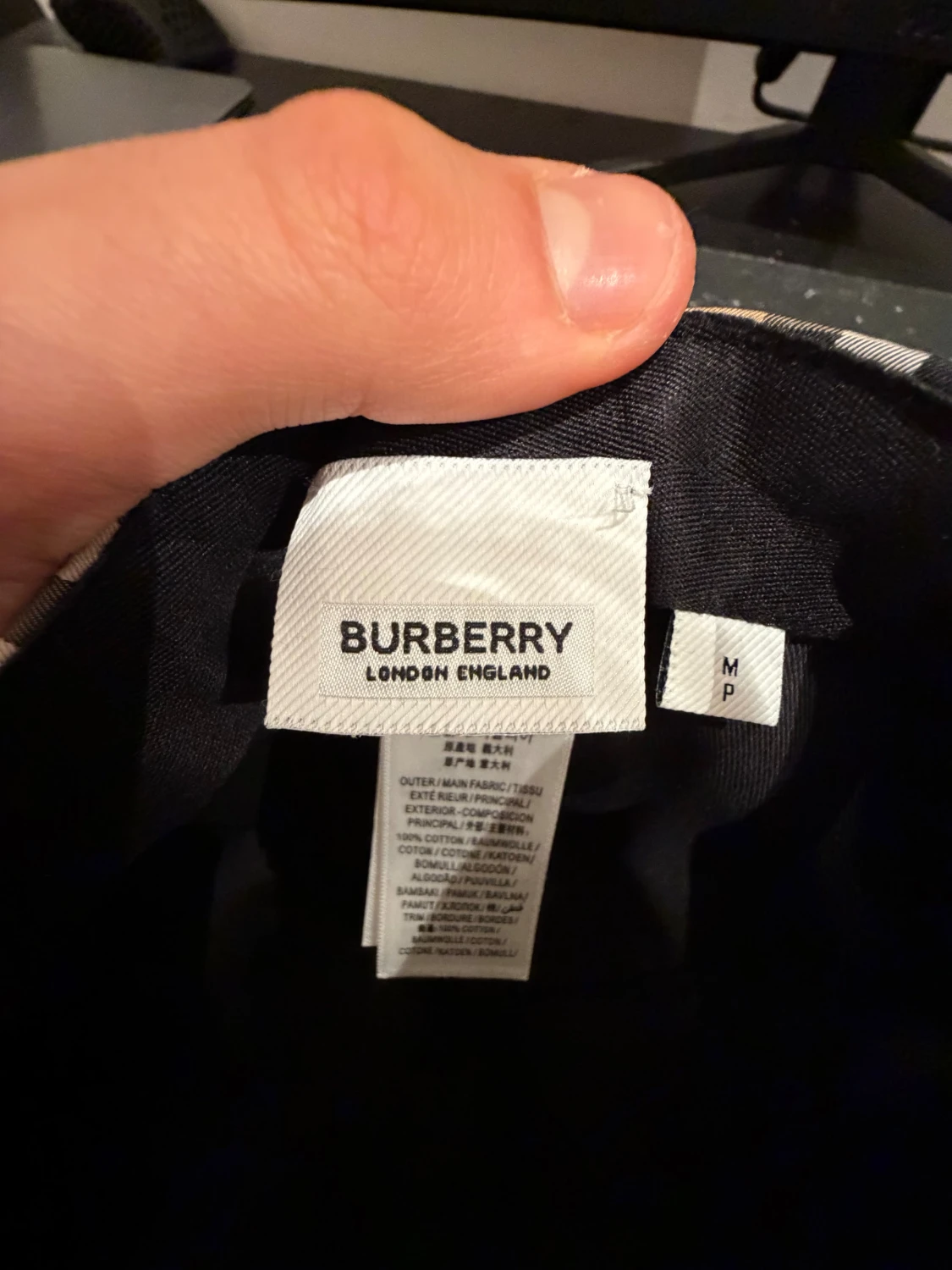 Burberry keps  - 3
