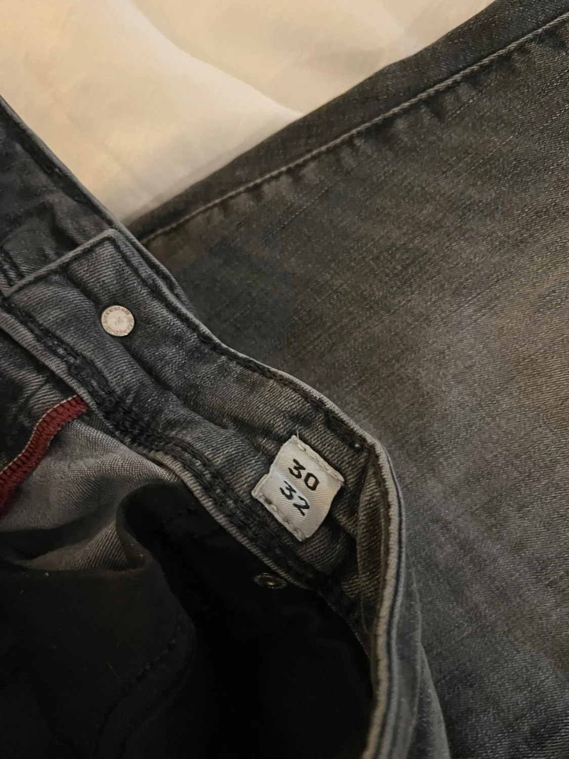 Slim Glenn svarta jeans Jack & Jones W30 L32 - 1