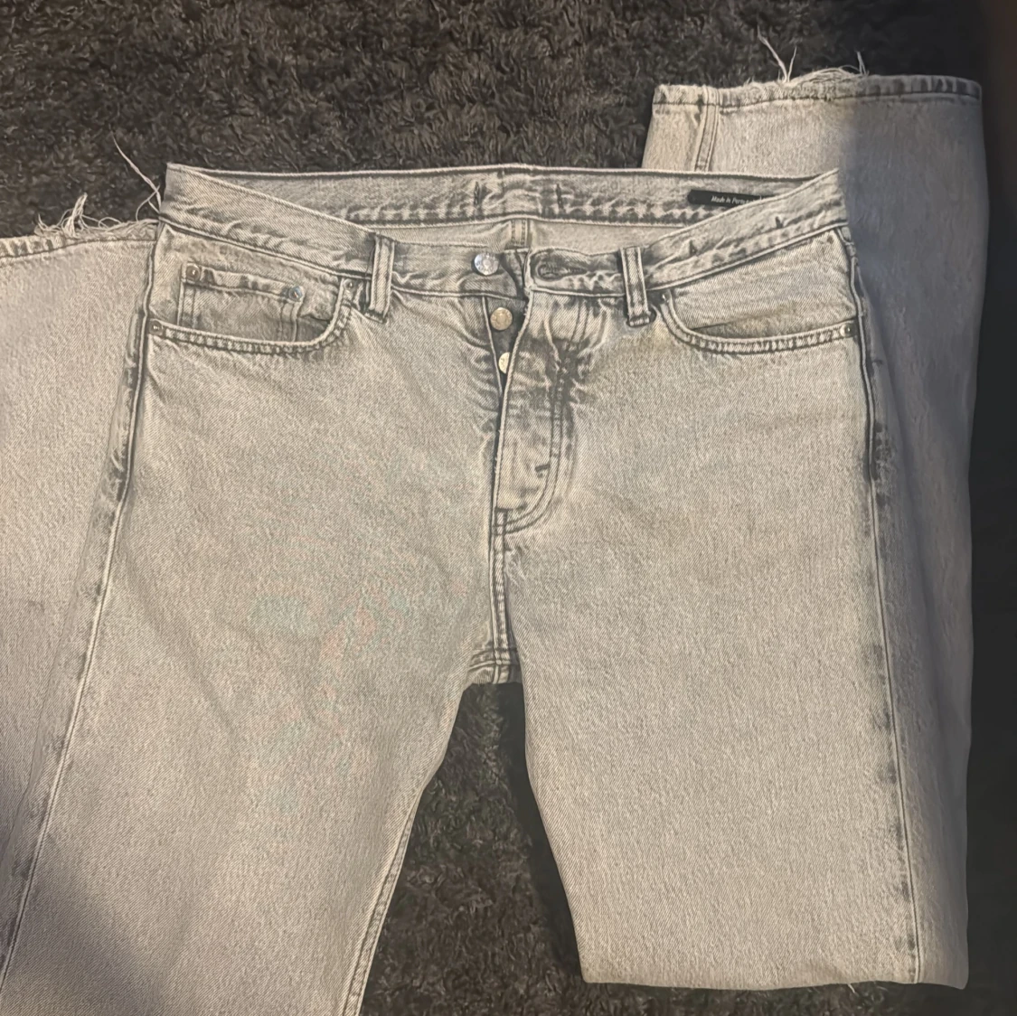 Ljusgrå jeans Hope  - 2