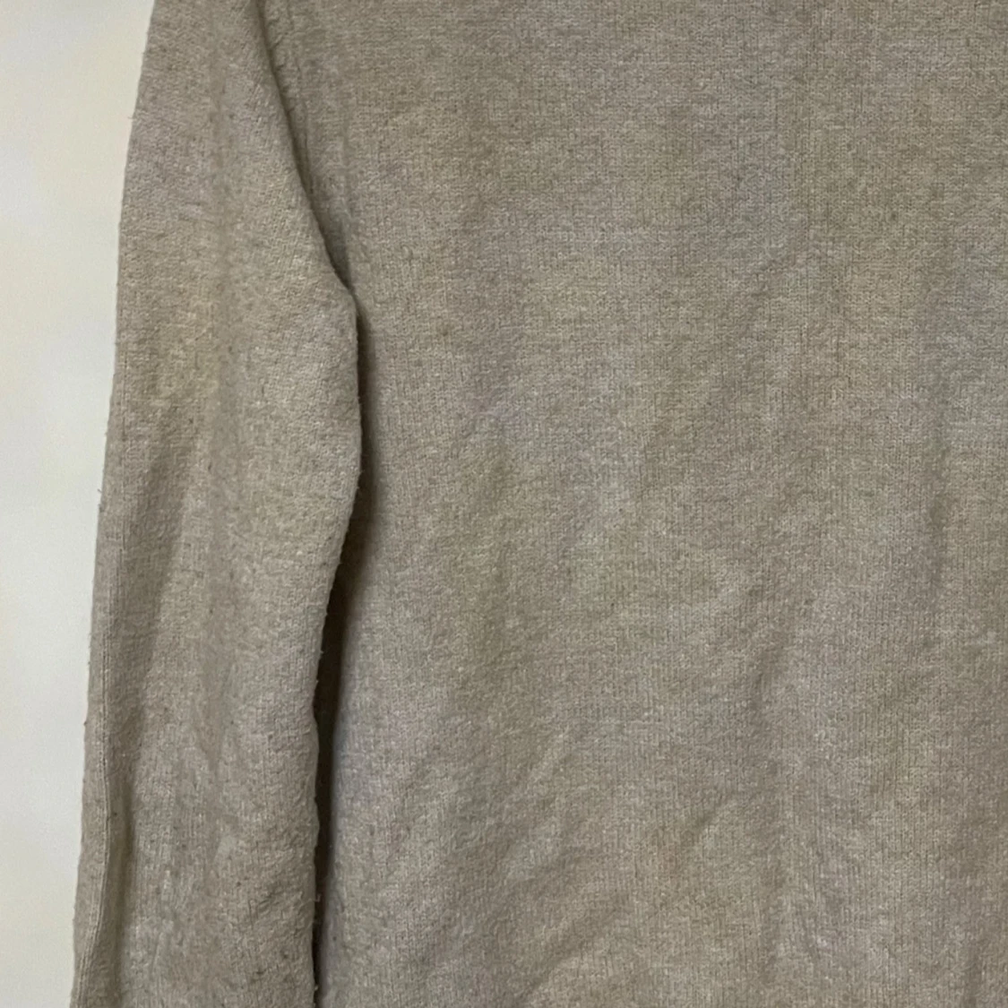 Beige stickad tröja från VILA - 4