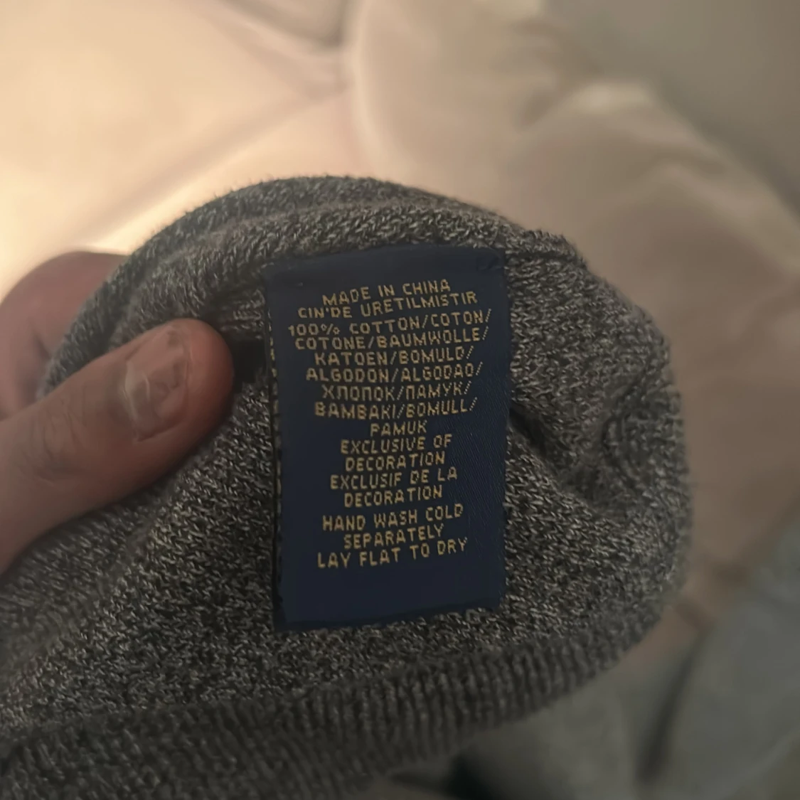 Grå stickad tröja Polo Ralph Lauren - 4