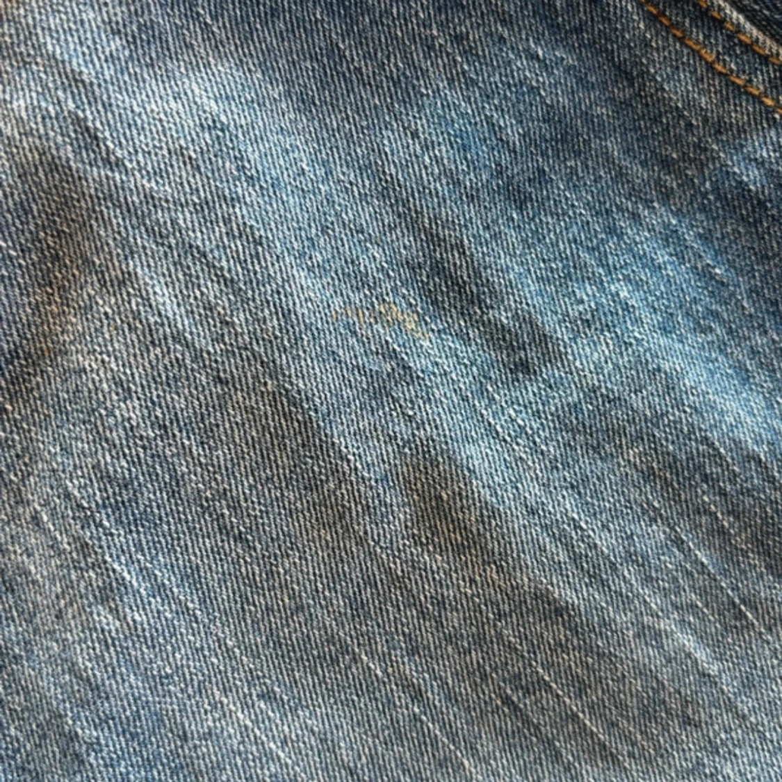 Blå bootcut jeans från J. Galt, S - 3