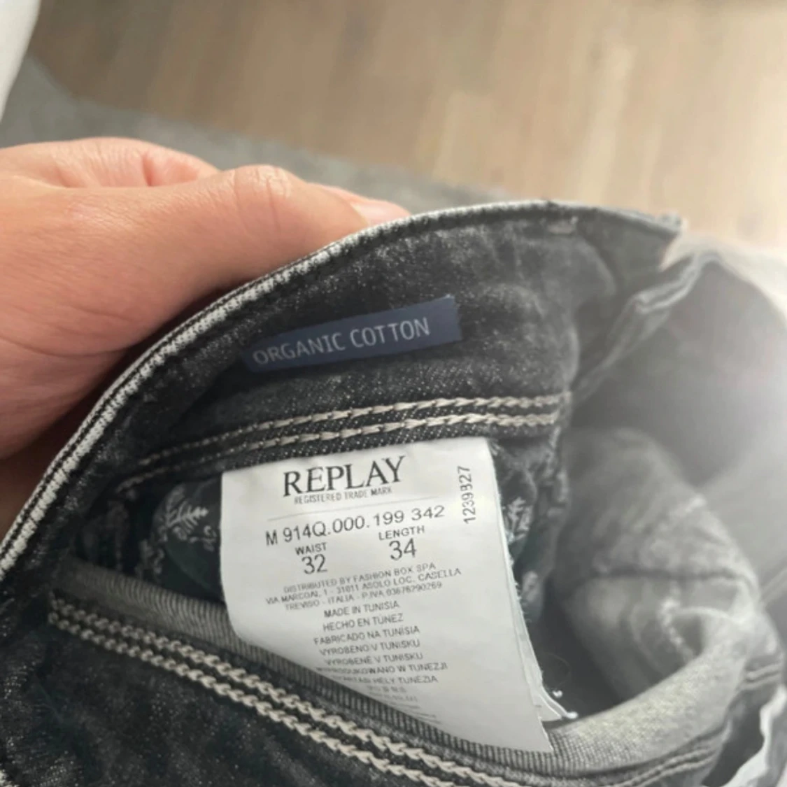 Replay svarta slim jeans - 4