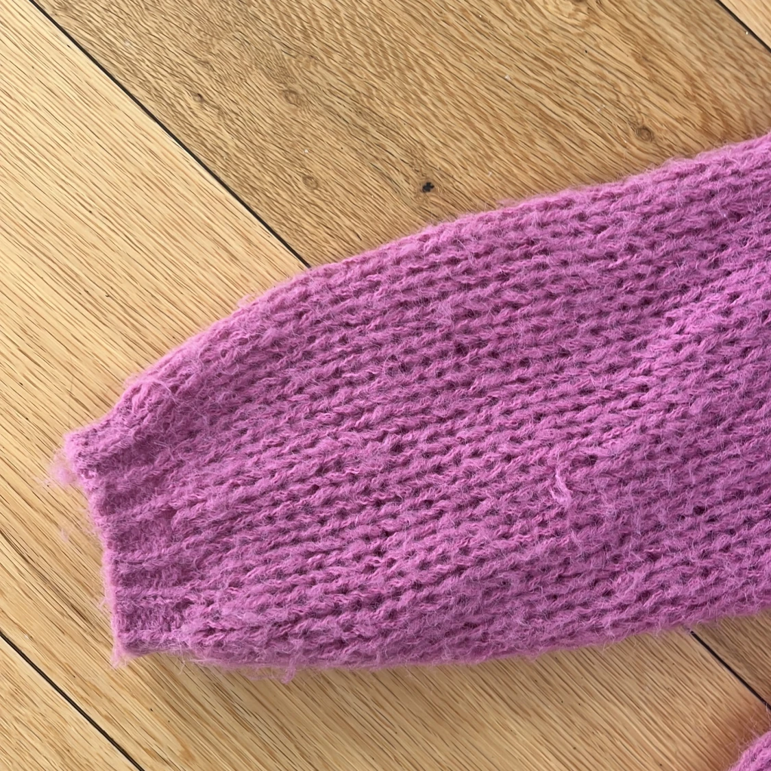 Rosa stickad tröja från Vero Moda - 3