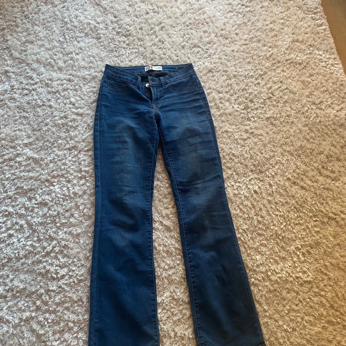 Blå bootcut jeans från JDY, small - 2