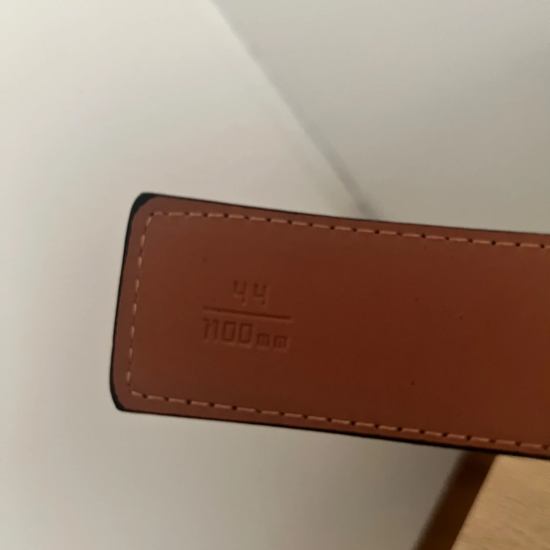 Skärp, svart 110cm - 1