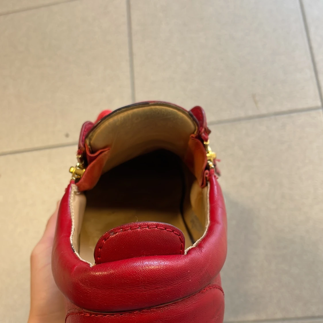 Röda sneakers från Giuseppe Zanotti - 2