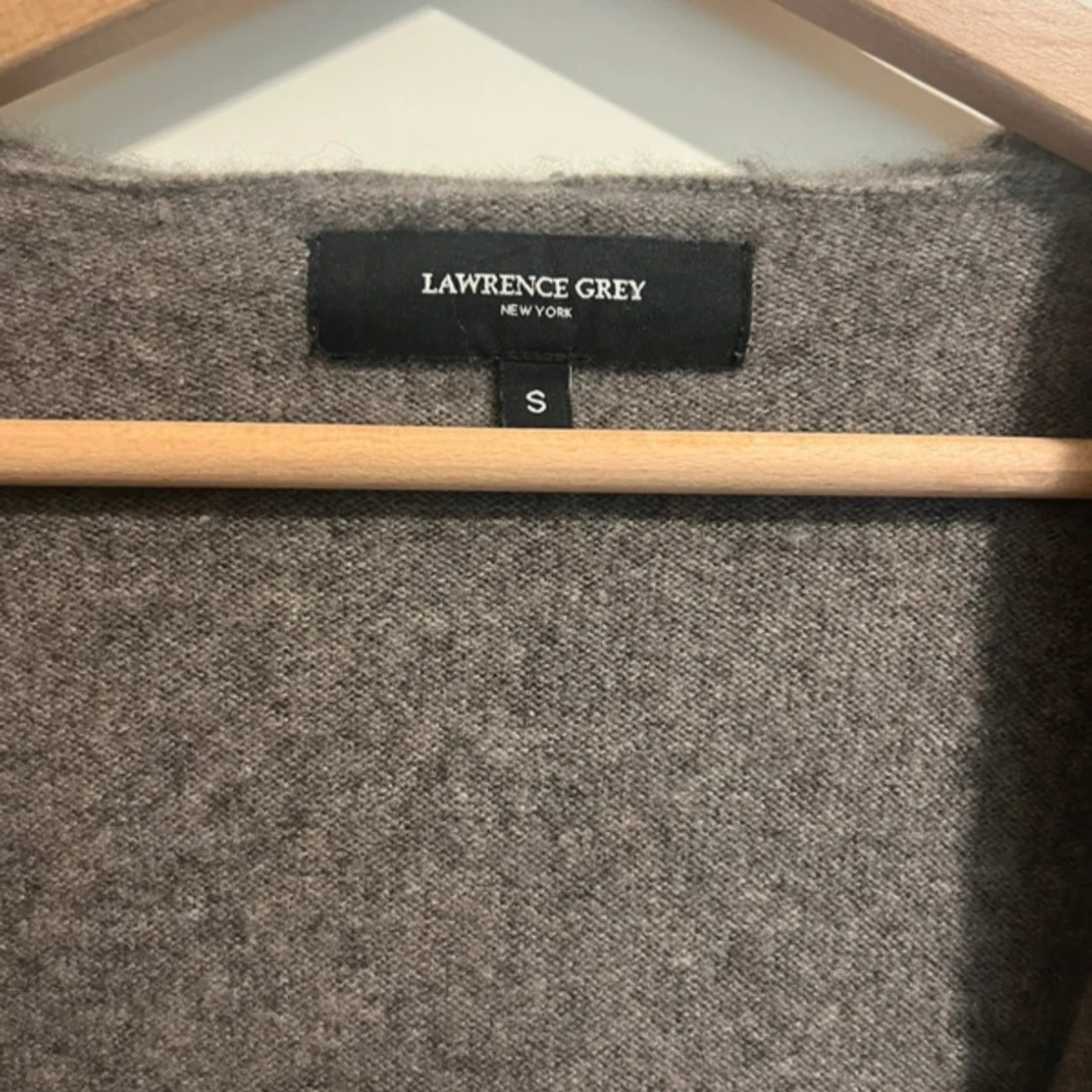 Brun kashmir hoodie från Lawrence Grey - 2