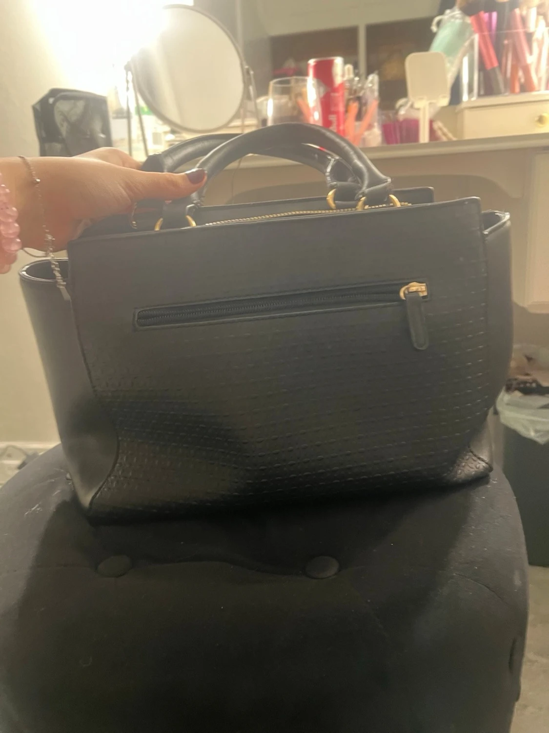 Svart handväska från Vezzano - 3