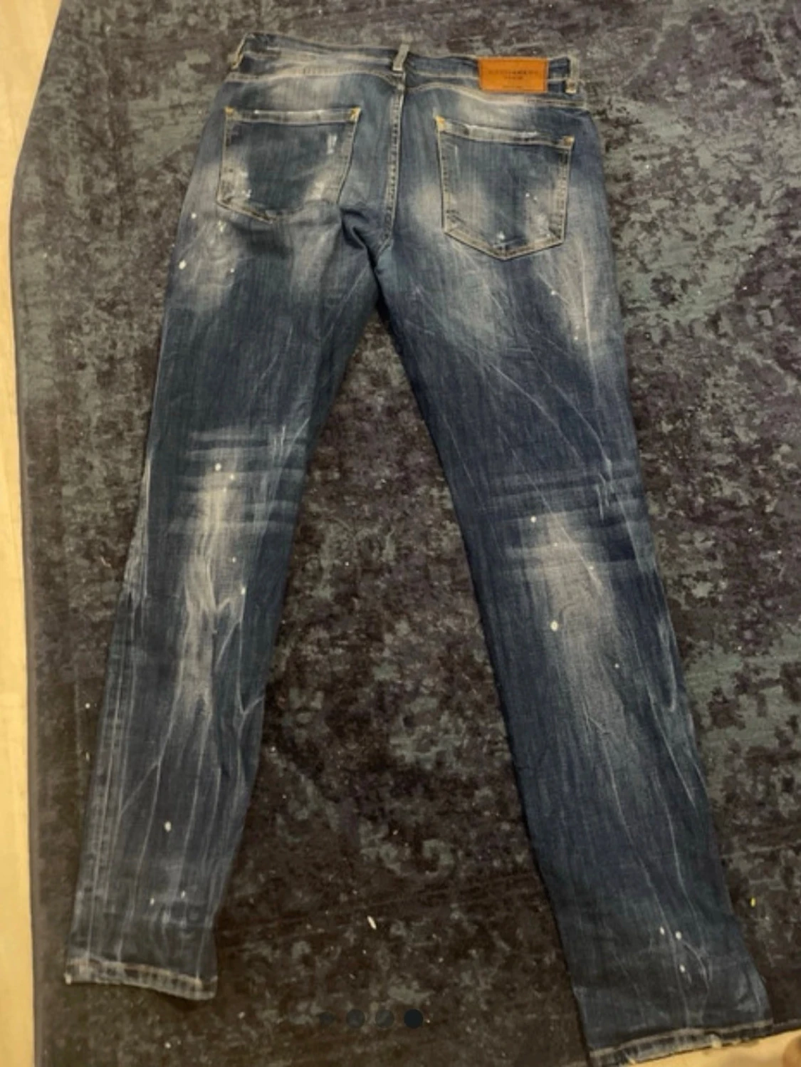 Blå distressed jeans från Dsquared2 - 3