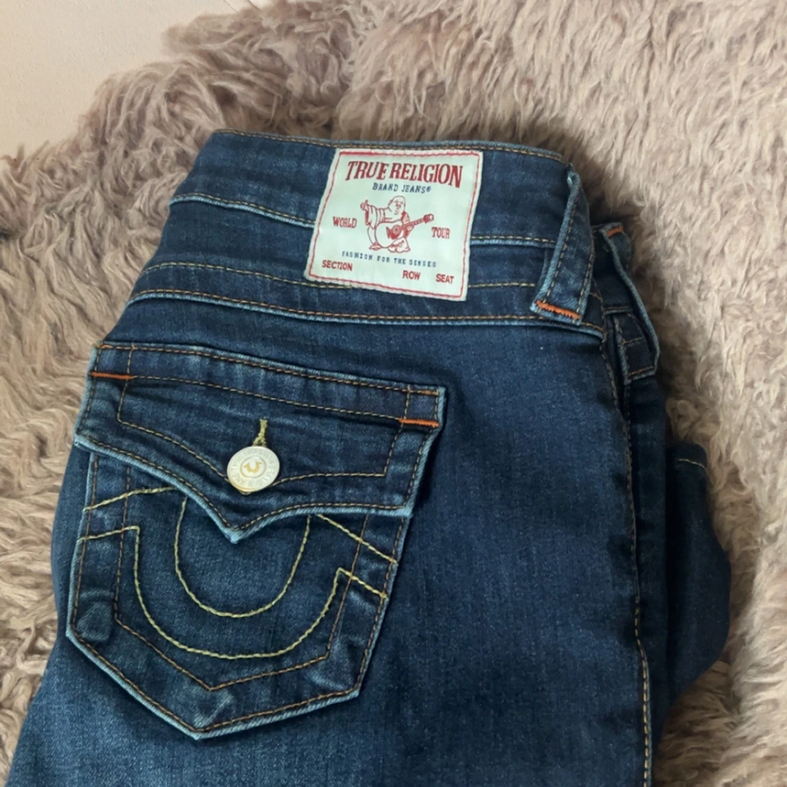 Blå True Religion jeans med bootcut - 1