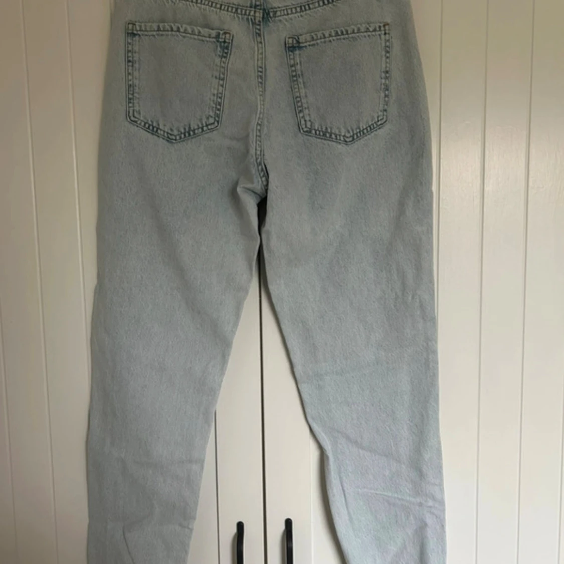 ljusblå jeans, high waist - 2