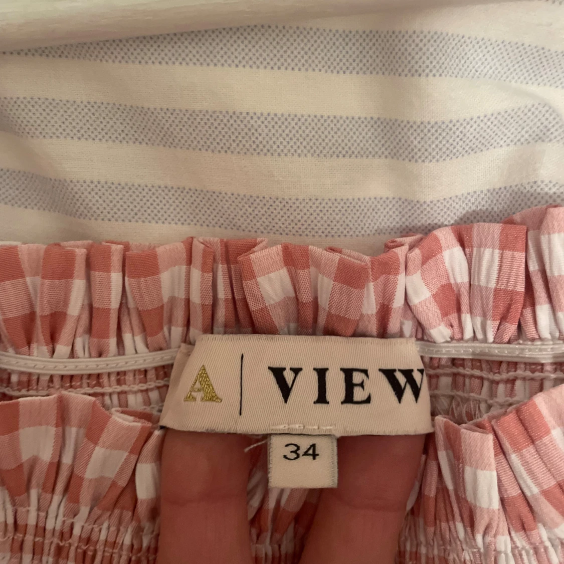 Rutig topp från Awiew - 2