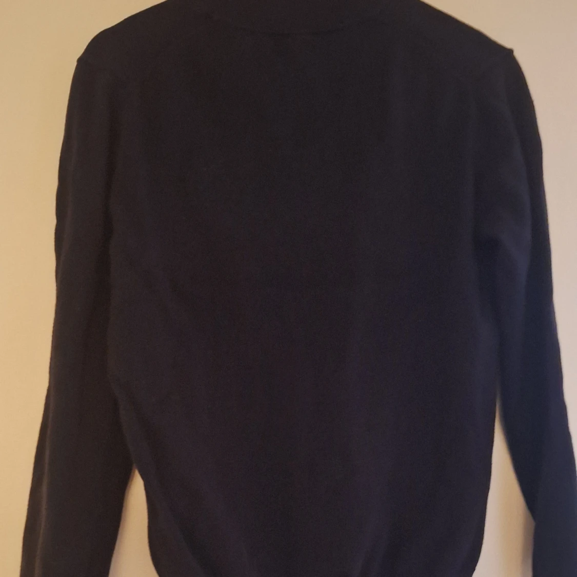 Mörkblå GANT tröja med half zip - 2