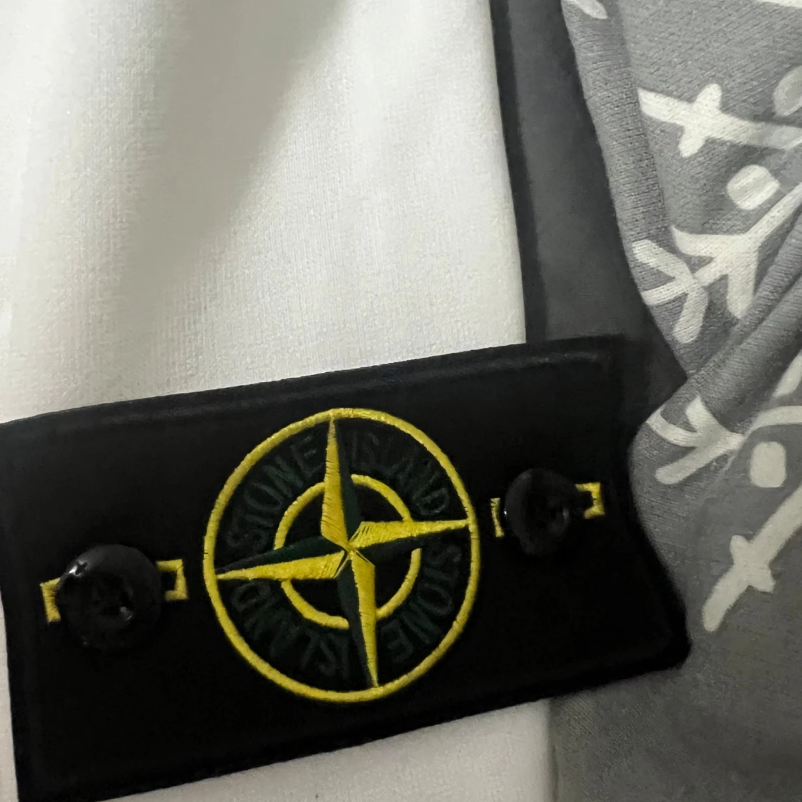 Vit sweatshirt från Stone Island - 2