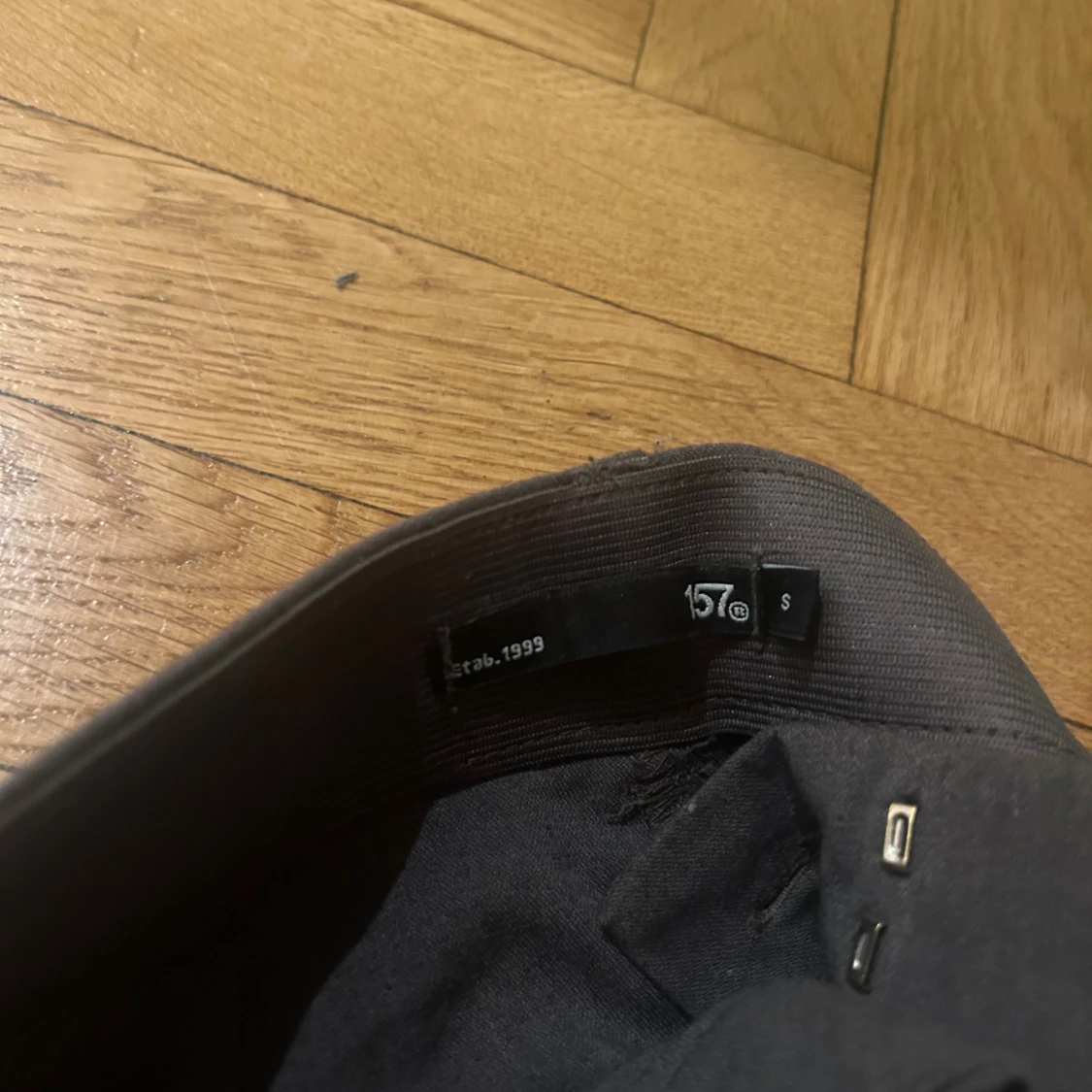 Grå kostymbyxor från 157, storlek S - 1