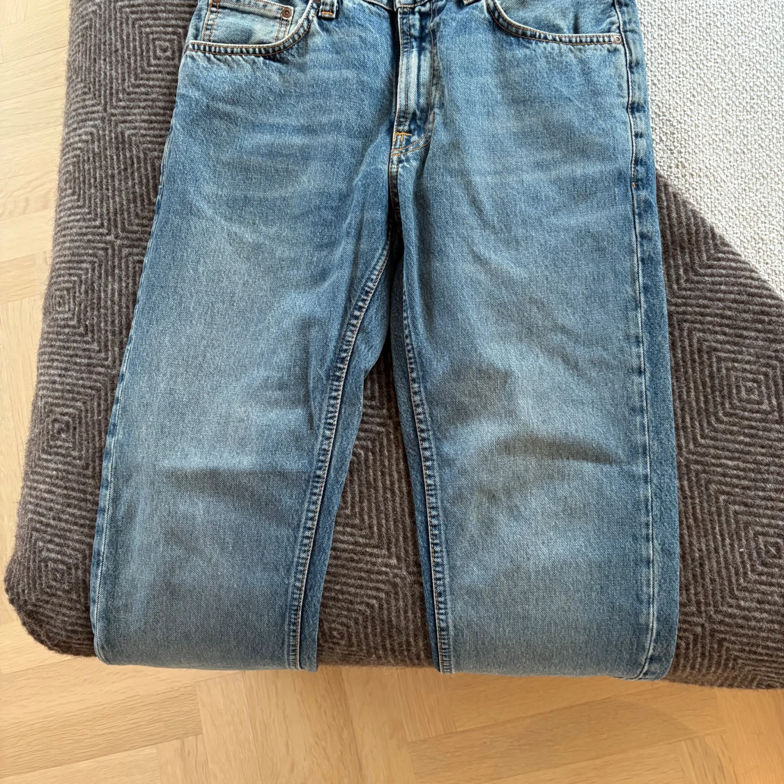 Blåa Nudie jeans