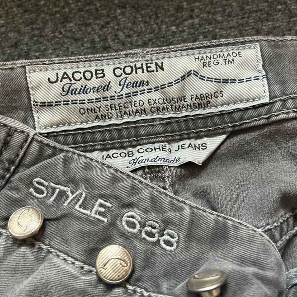 Grå jeans Jacob Cohen  - 3