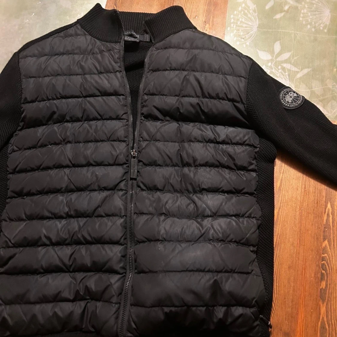 Svart Canada goose cardigan - 1