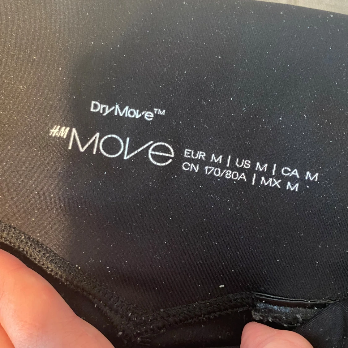 Svarta bootcut leggings H&M Move - 3