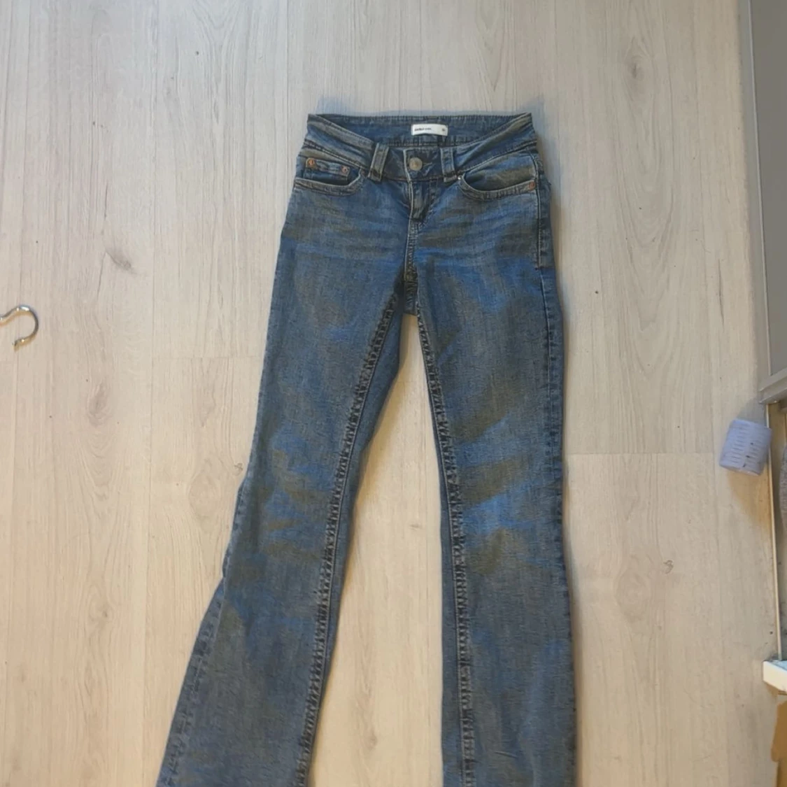 Blå bootcut jeans från Perfect Jeans - 3
