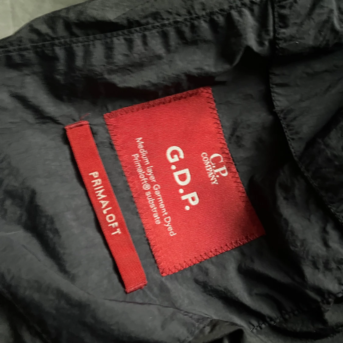 Svart dunväst från C.P. Company - 2