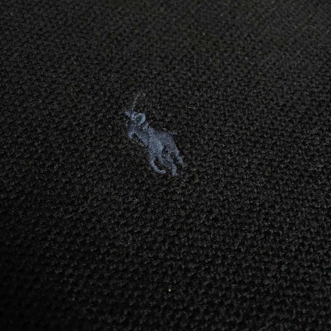 Mörkblå stickad tröja från Polo Ralph Lauren - 2